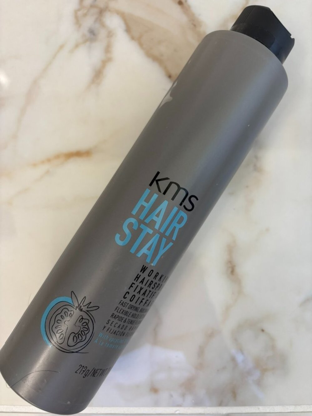 NEW! KMS California Hair Stay Working Hairspray 8.4 oz FAST DRYING FLEX HOLD